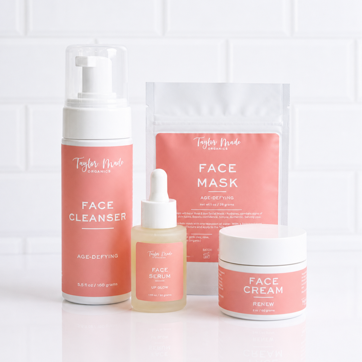 Age-Defying Face Kit -toxin-free | Taylor Made Organics