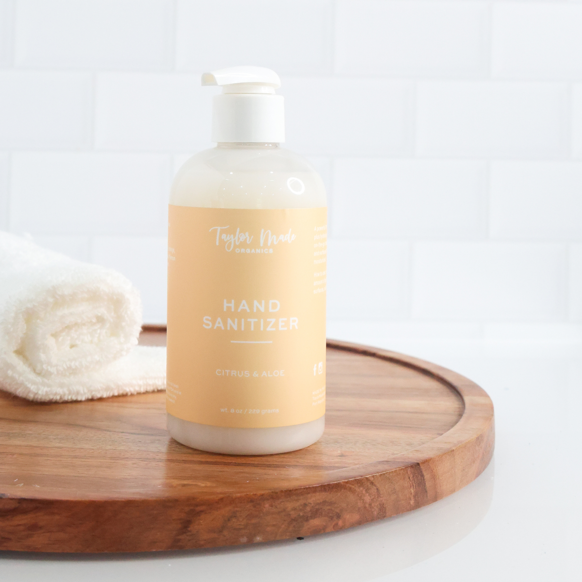 Citrus Hand Sanitizer | Taylor Made Organics