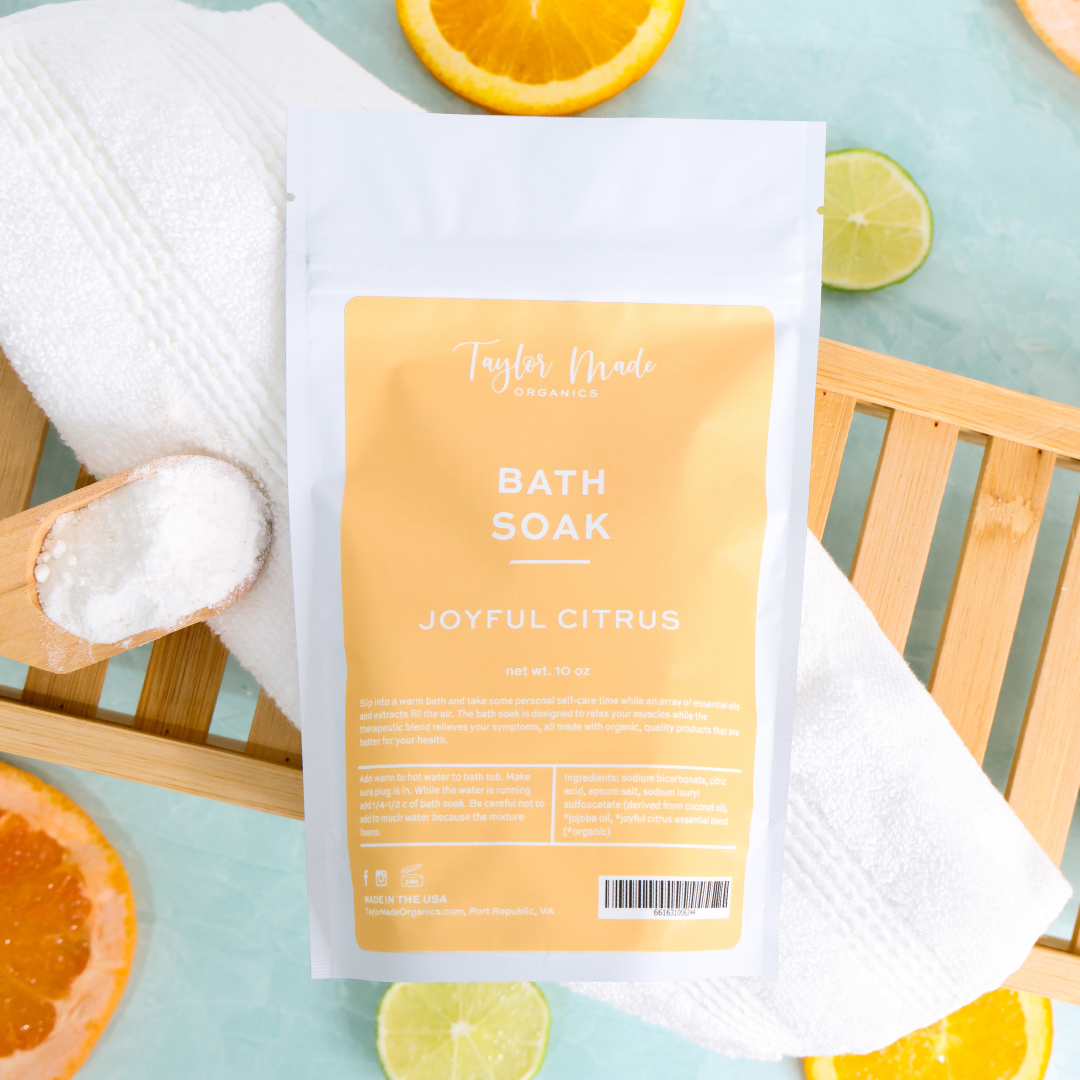 Bath Soaks with Magnesium - Essential Oil Infused Self-Care