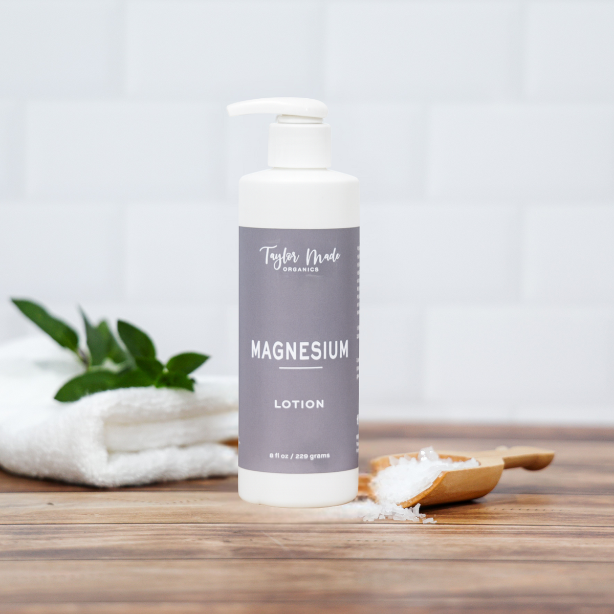 Magnesium Lotion | Taylor Made Organics