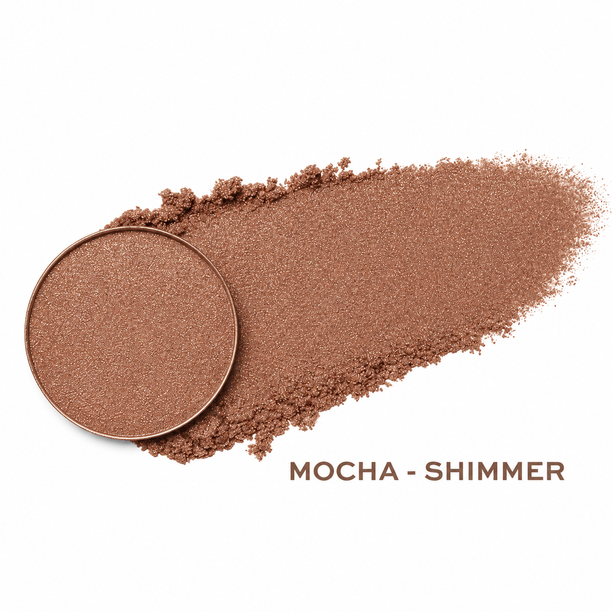 Mocha Mineral Eyeshadow - Talc-Free | Taylor Made Organics