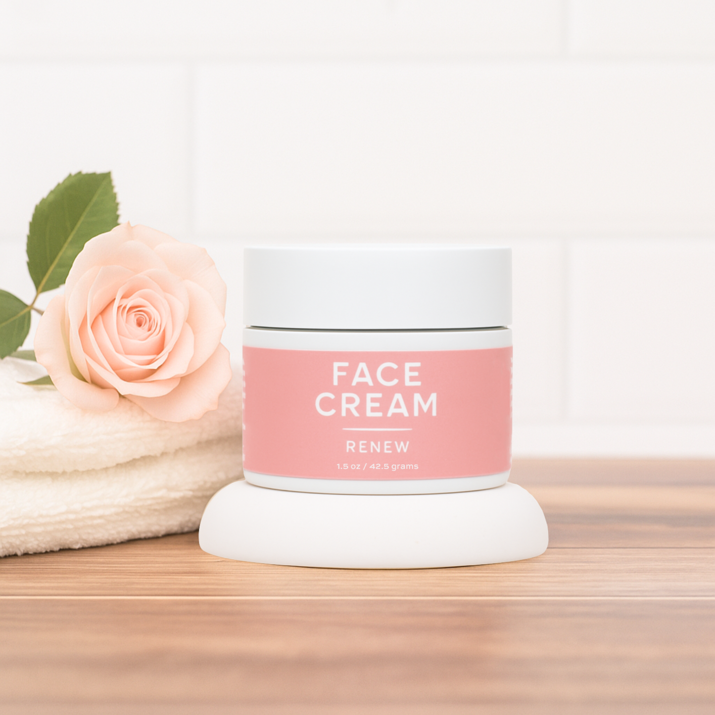 Renew Face Cream with Collagen and Hyaluronic Acid | Taylor Made Organics