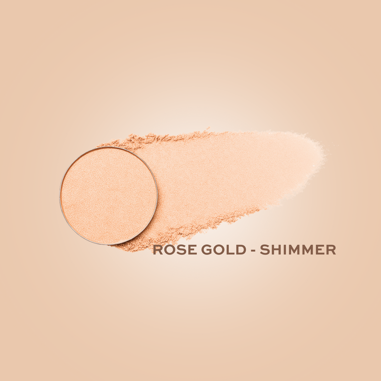 Rose Gold Mineral Eyeshadow - Talc-Free | Taylor Made Organics