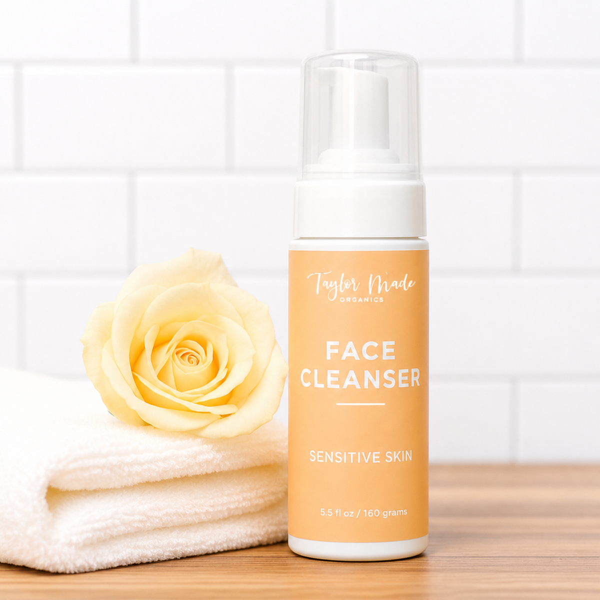 Sensitive Skin Face Cleanser | Taylor Made Organics