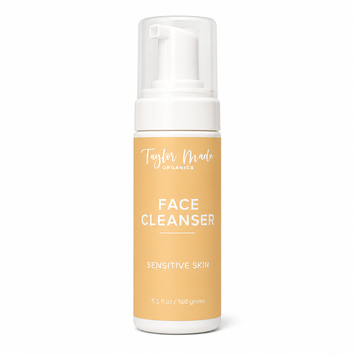 Sensitive Skin Foaming Face Cleanser sulfate free | Taylor Made Organics