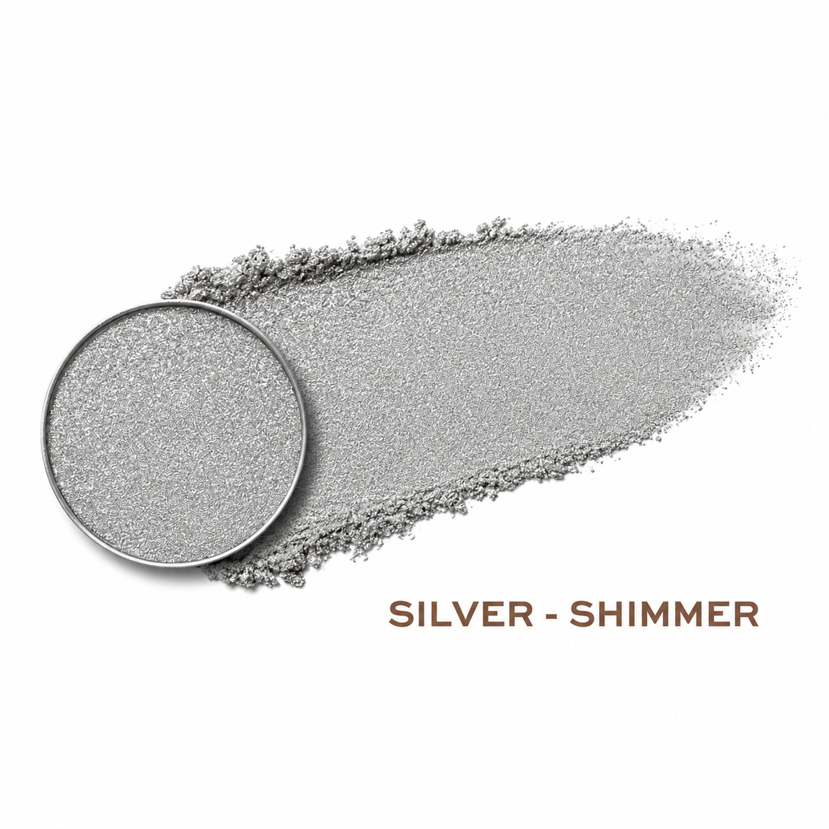 Silver Mineral Eyeshadow - Talc-Free | Taylor Made Organics