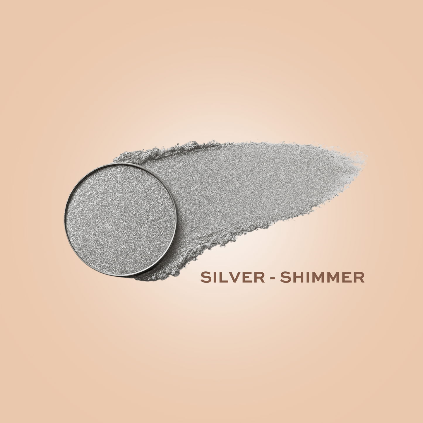 Silver Mineral Eyeshadow - Talc-Free | Taylor Made Organics