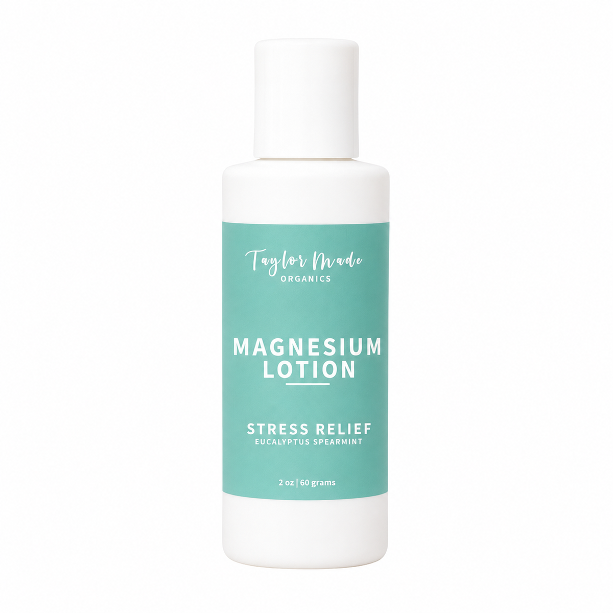 Magnesium Organic Lotion Stress Relief | Taylor Made Organics