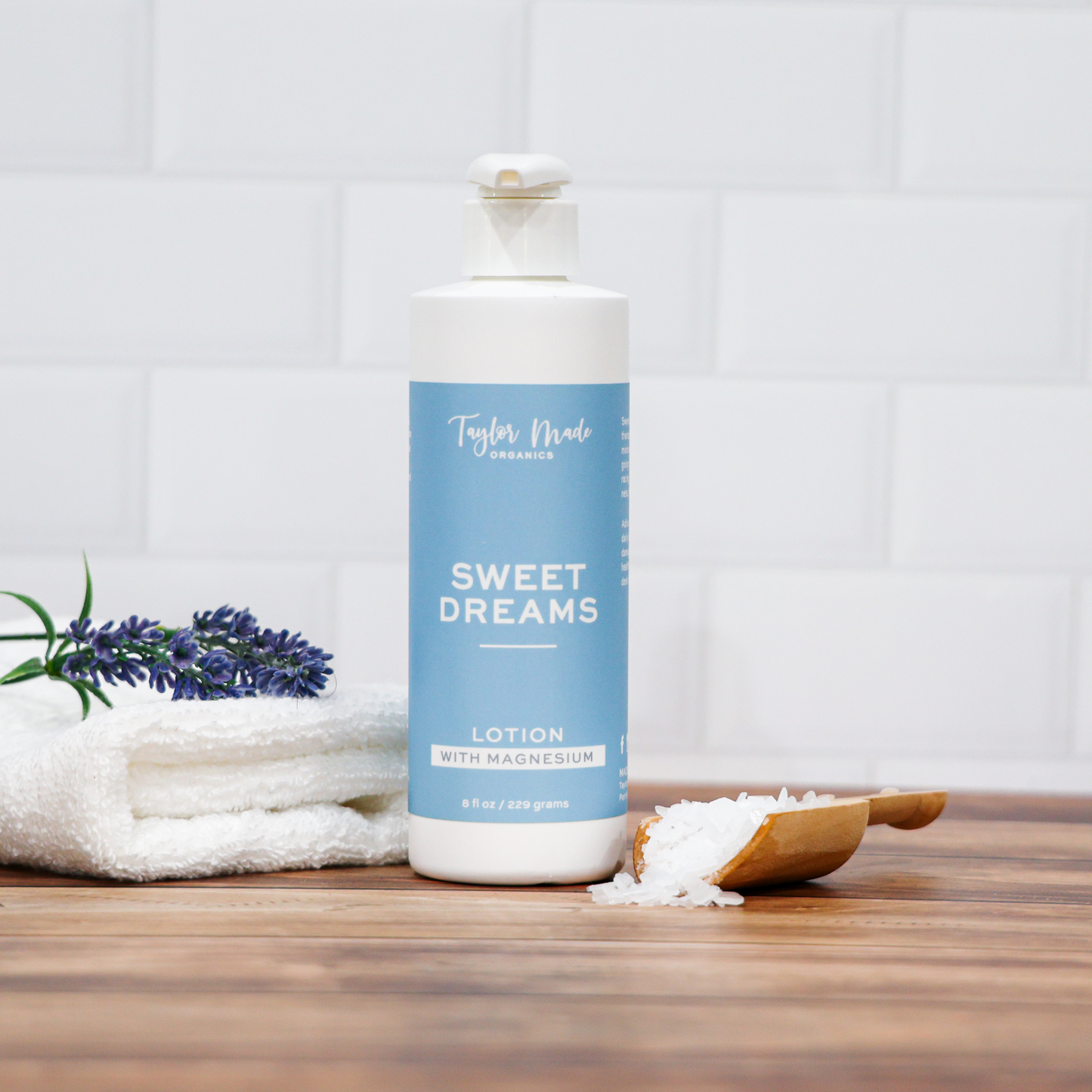 Sweet Dreams Lotion with Magnesium | Taylor Made Organics