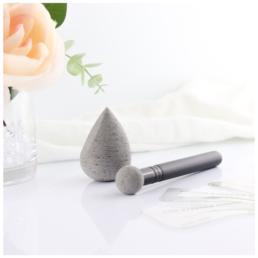 Coconut Beauty Blender and Brow Buddy | eco-friendly and latex free
