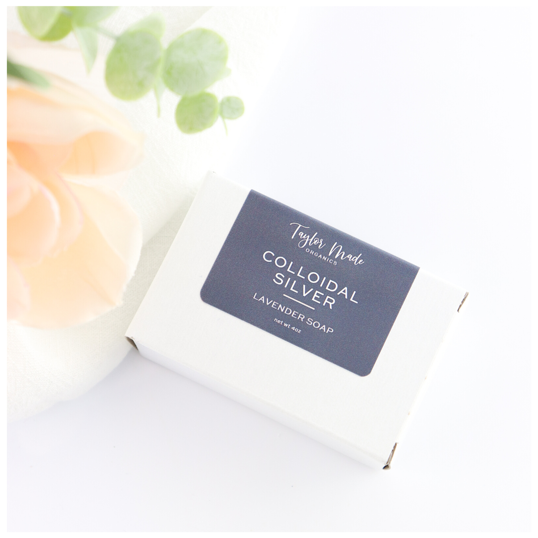 Colloidal Silver Bar Soap | Taylor Made Organics