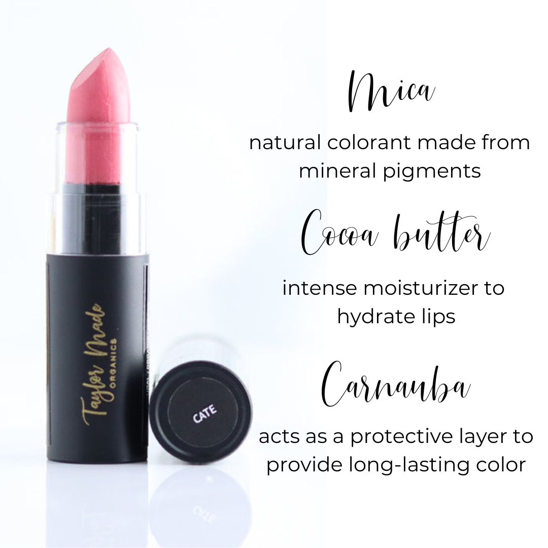 Mineral lipstick facts | organic + lead-free