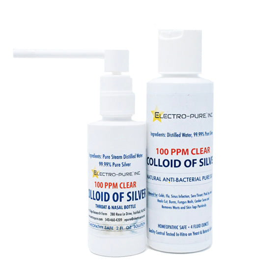 Sinus Seasonal Bonus Colloidal Silver Pack 100ppm