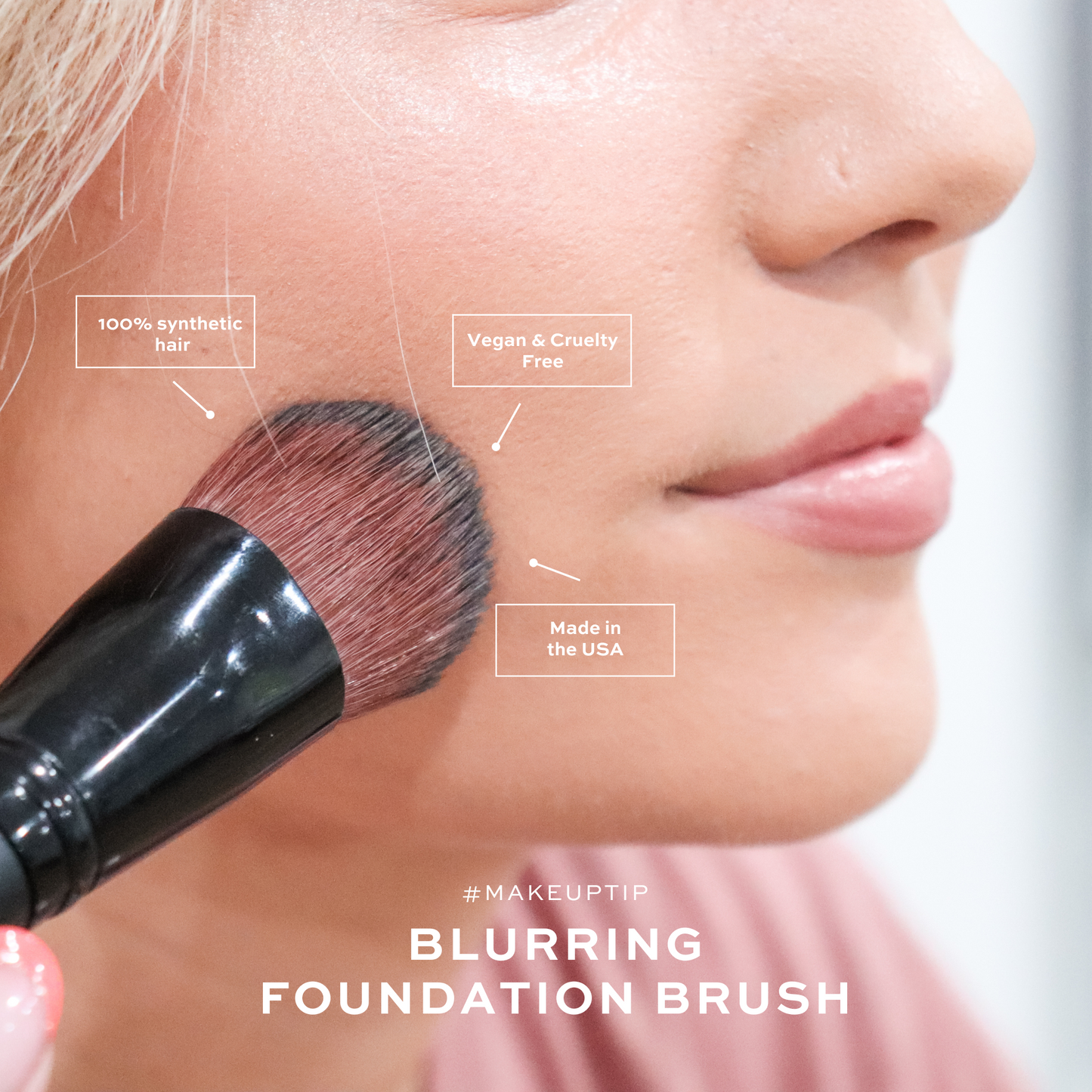 Blurring Foundation Brush | Taylor Made Organics