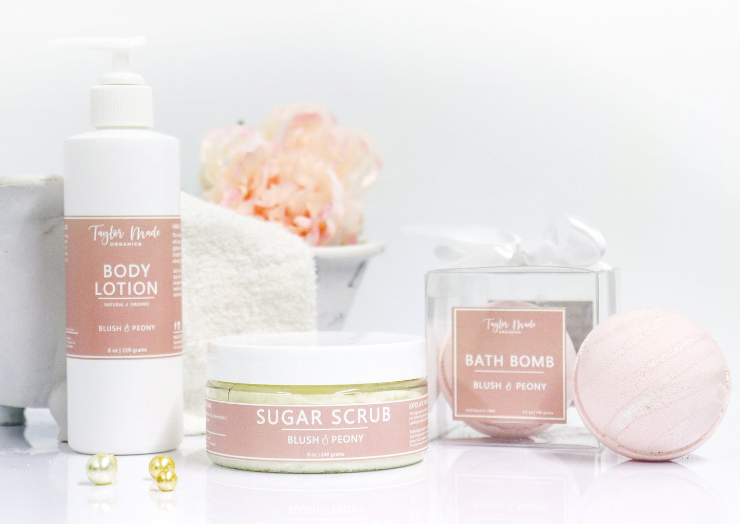 NEW Blush & Peony Scented Organic Skincare