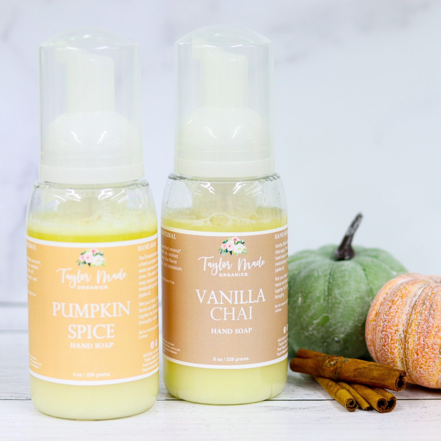 Pumpkin Spice and Vanilla Chai Hand Soap