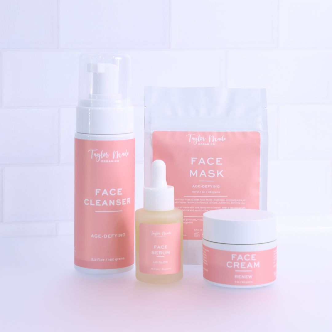 Age-Defying Face Kit -toxin-free | Taylor Made Organics
