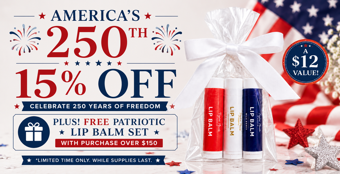 America's 250th 15% off Sale | Taylor Made Organics