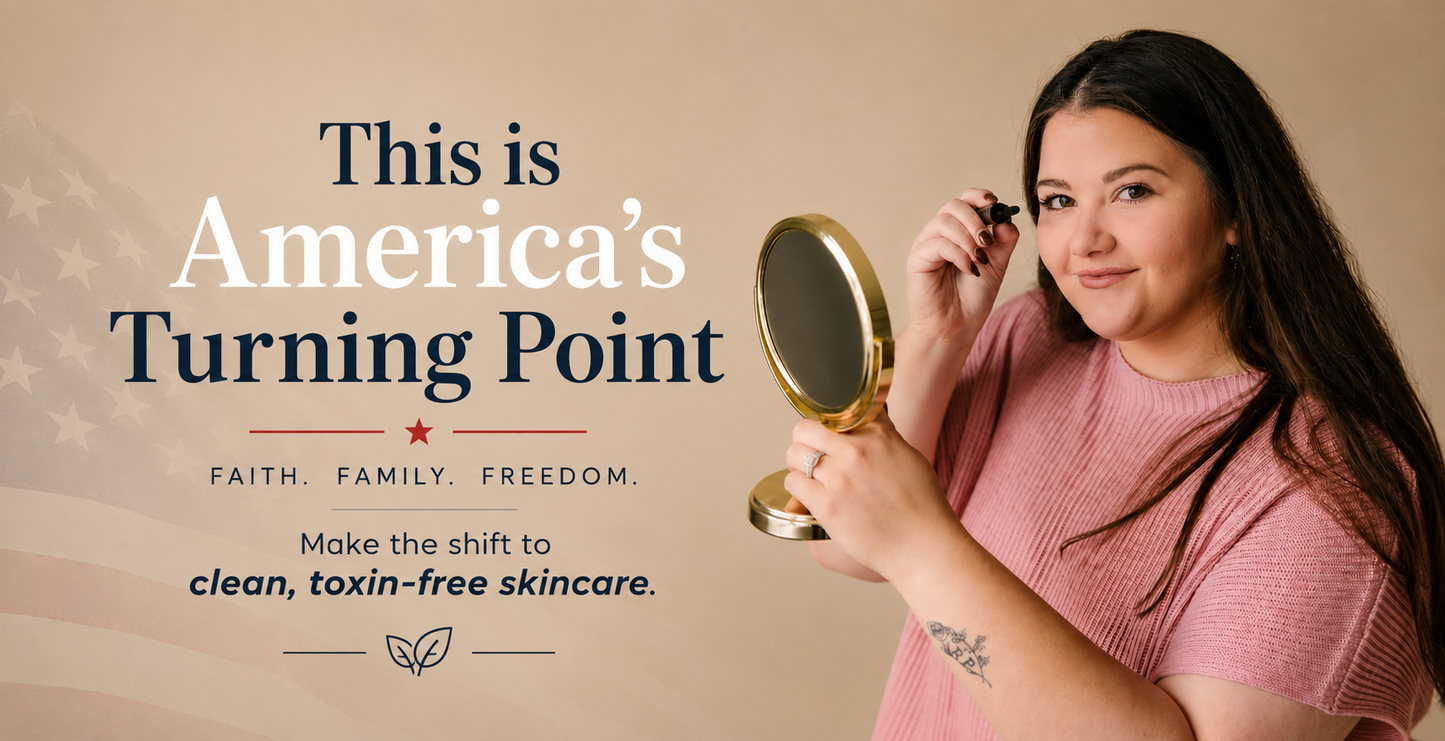 America's Turning Point | Make the shift to clean, toxin-free skincare | Taylor Made Organics