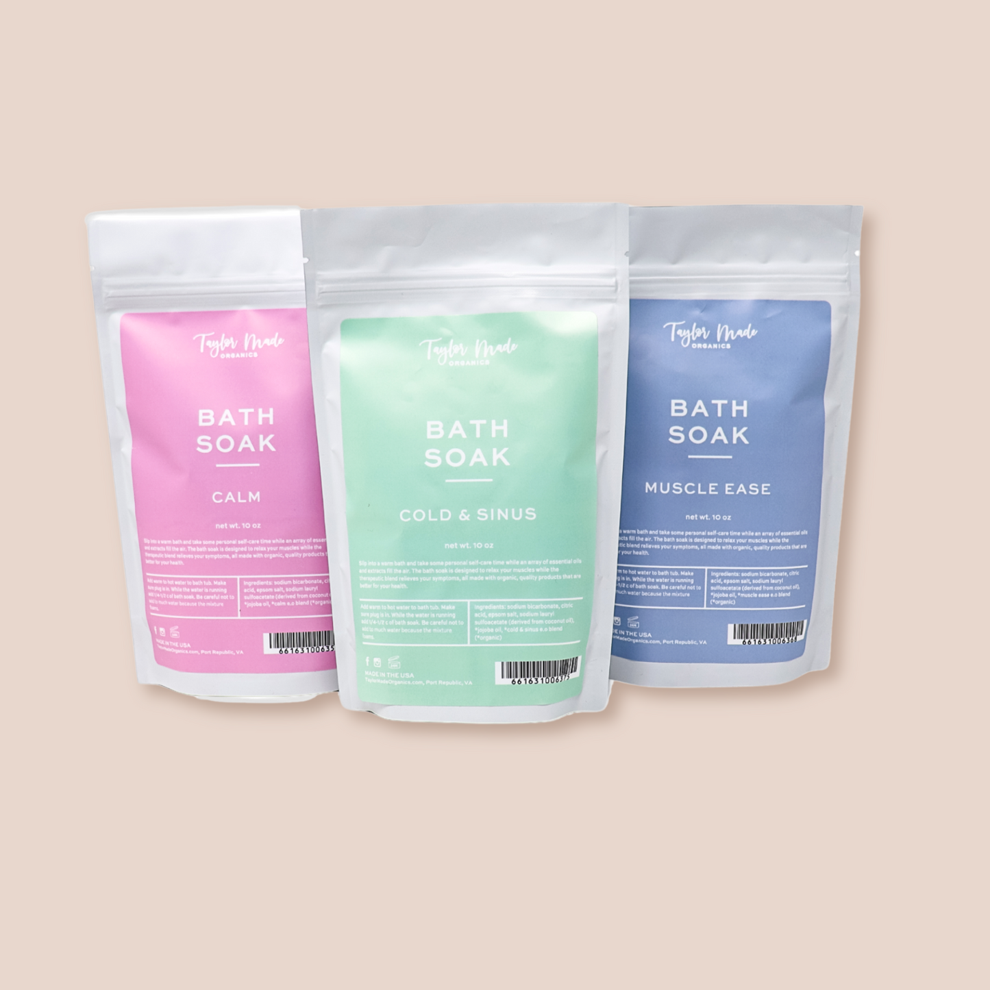 Bath Soak Set | Taylor Made Organics