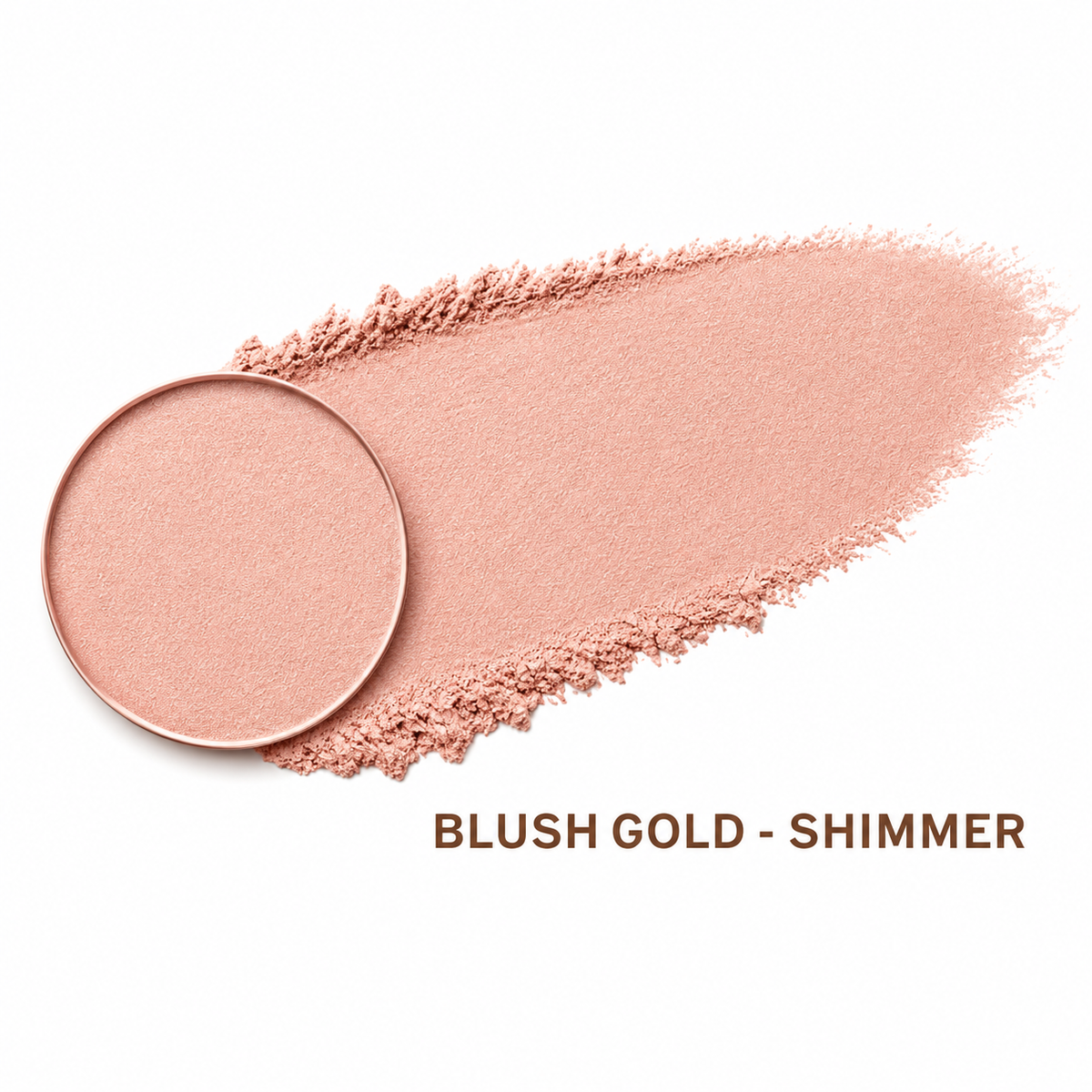 Blush Gold Mineral Eyeshadow - Talc-Free | Taylor Made Organics
