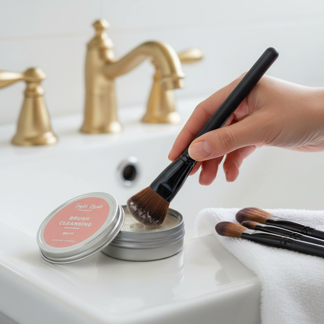 Brush Cleansing Balm sulfate-free | Taylor Made Organics