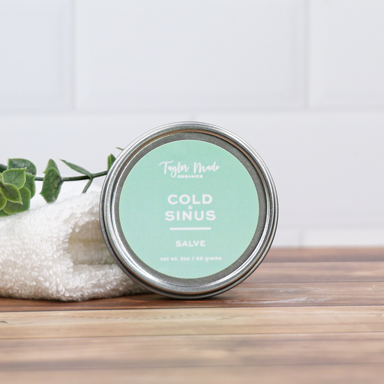 Cold & Sinus Salve | Taylor Made Organics