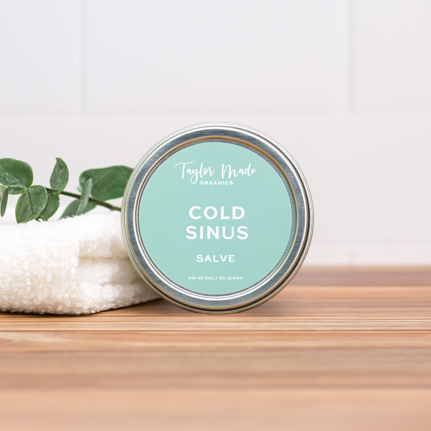 Cold & Sinus Salve | Taylor Made Organics