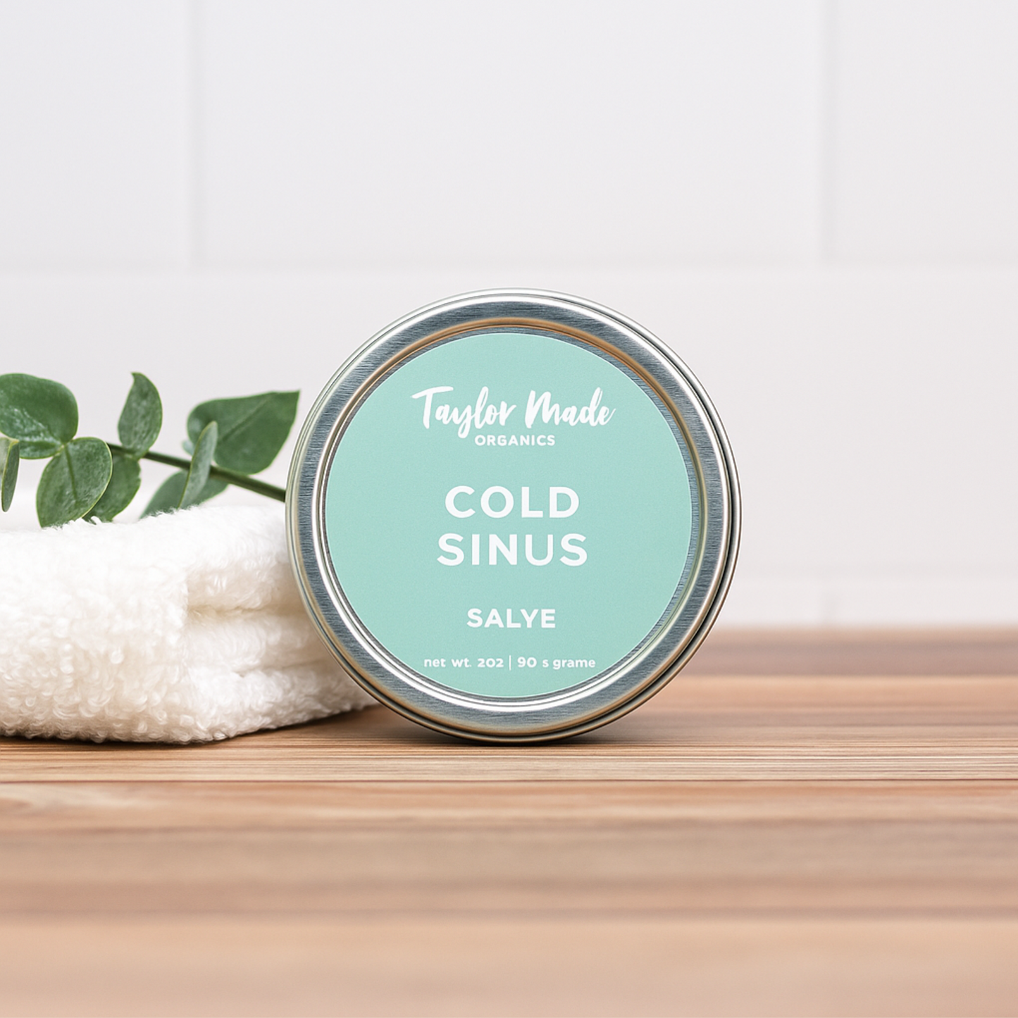 Cold & Sinus Salve | Taylor Made Organics
