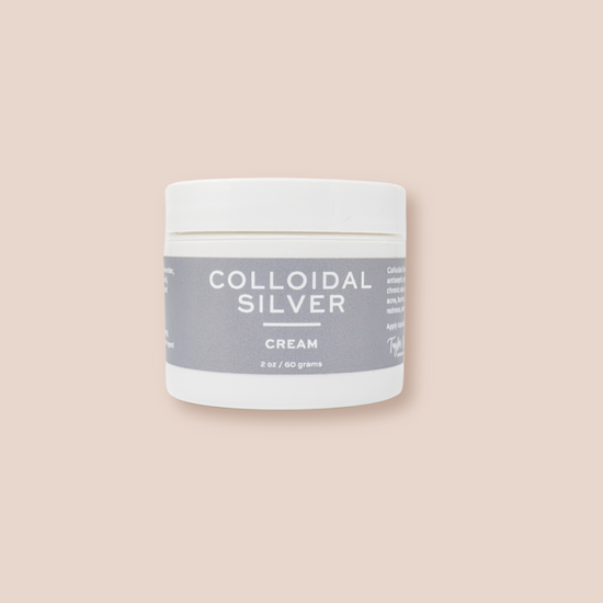 Colloidal Silver Cream | Taylor Made Organics