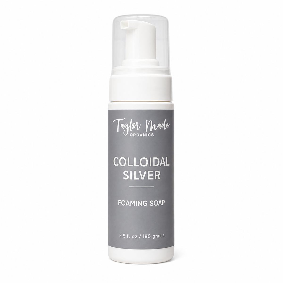 Colloidal Silver Foaming Soap | Taylor Made Organics