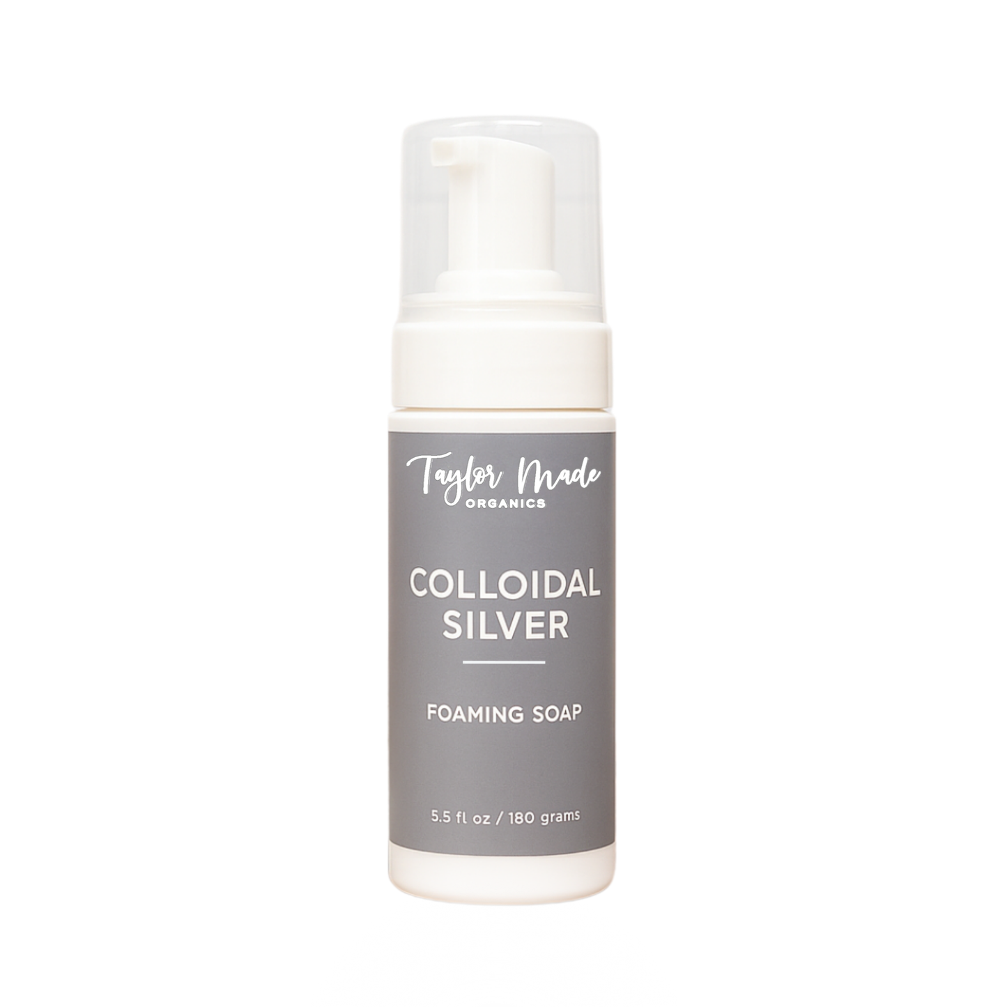 Colloidal Silver Foaming Soap | Taylor Made Organics