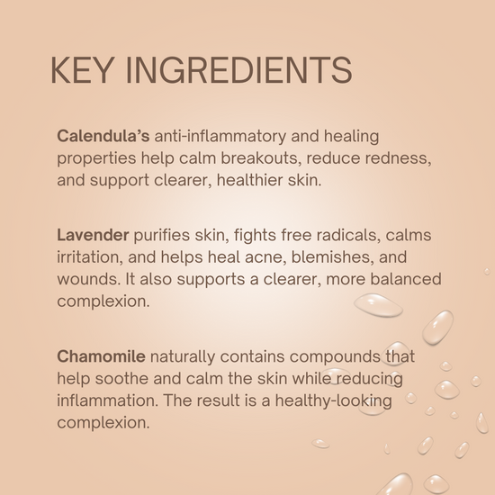 Face Toner Key Ingredients | Taylor Made Organics