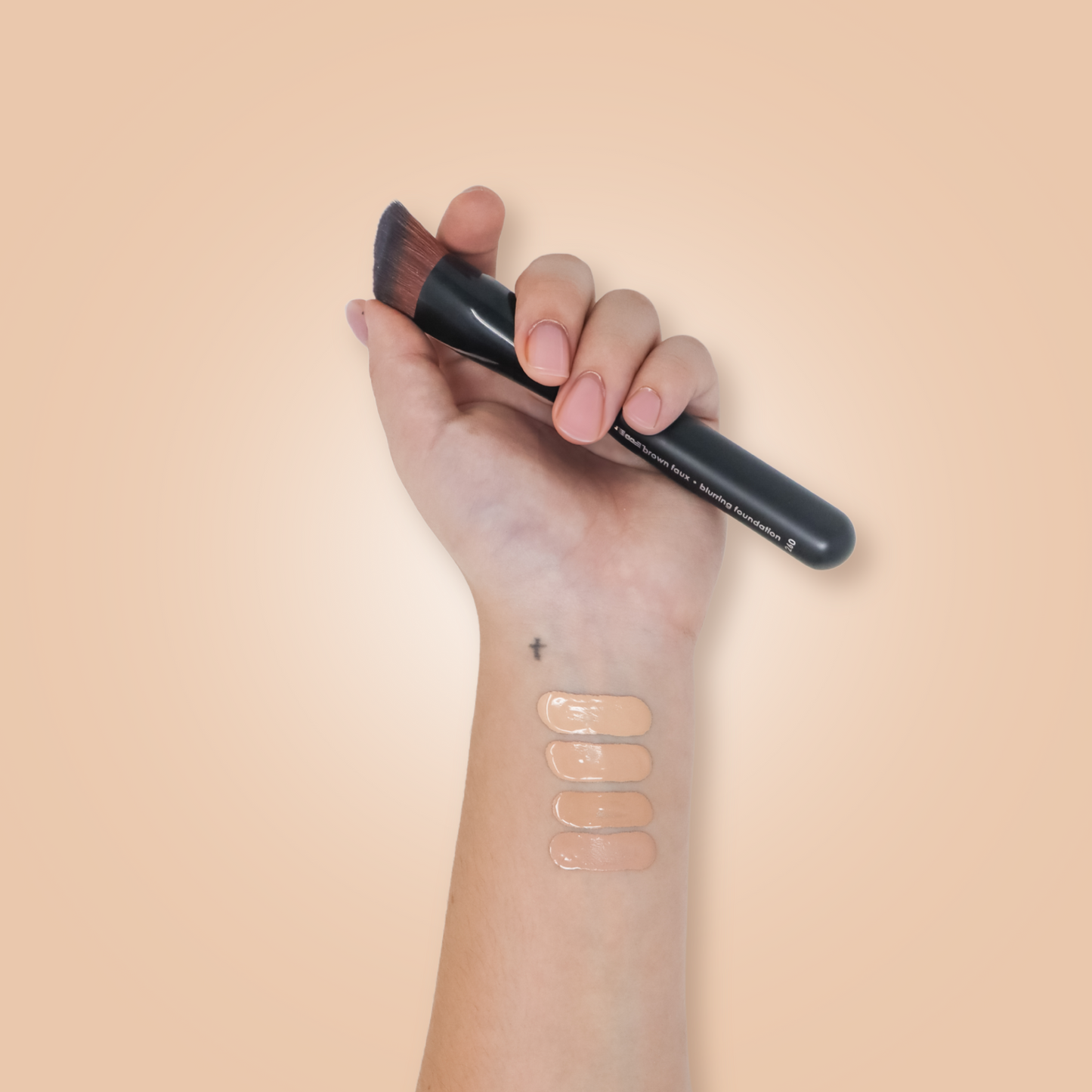 Taylor Made Organics Liquid Foundation Fair Sample Set Swatch