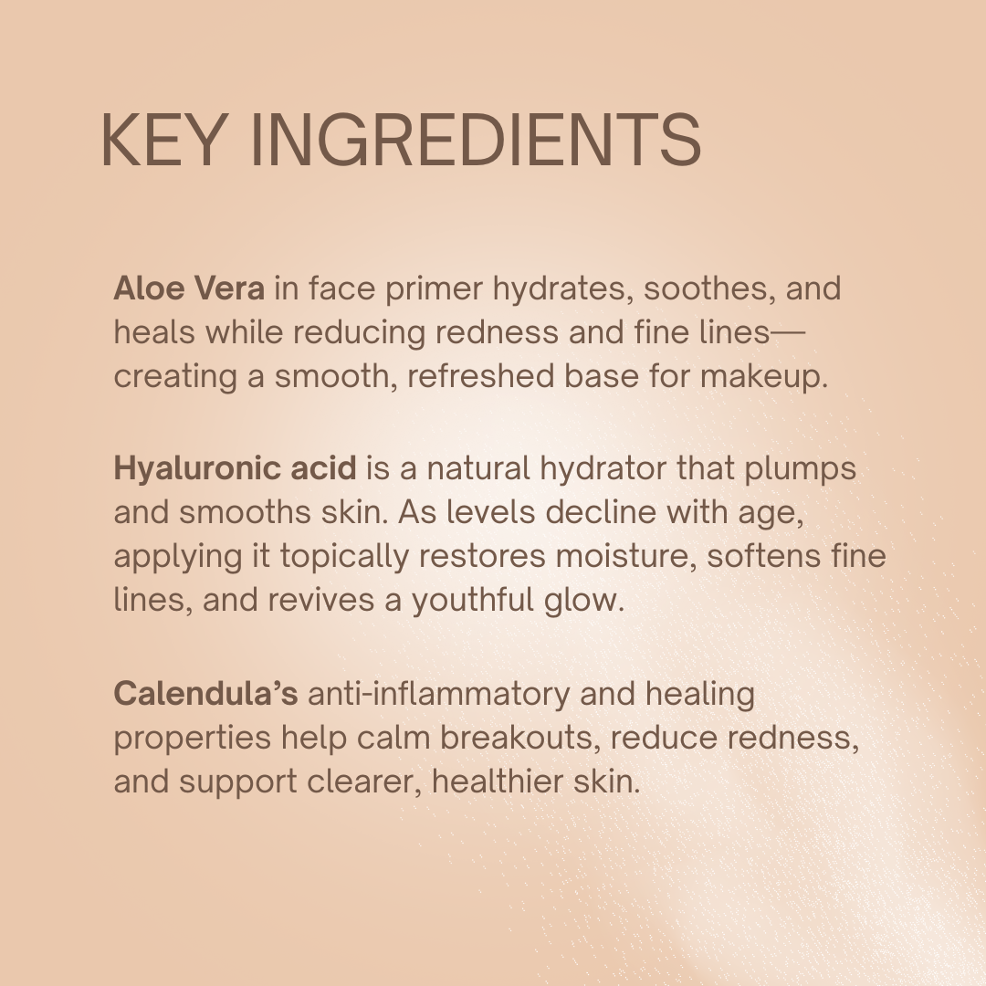 Finishing Touch Setting Spray Key Ingredients | Taylor Made Organics