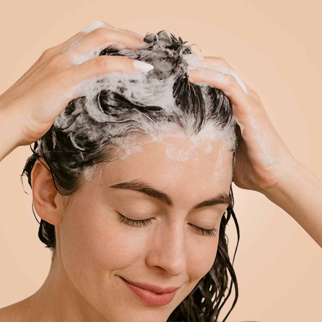 Hair Loss Shampoo model | Taylor Made Organics