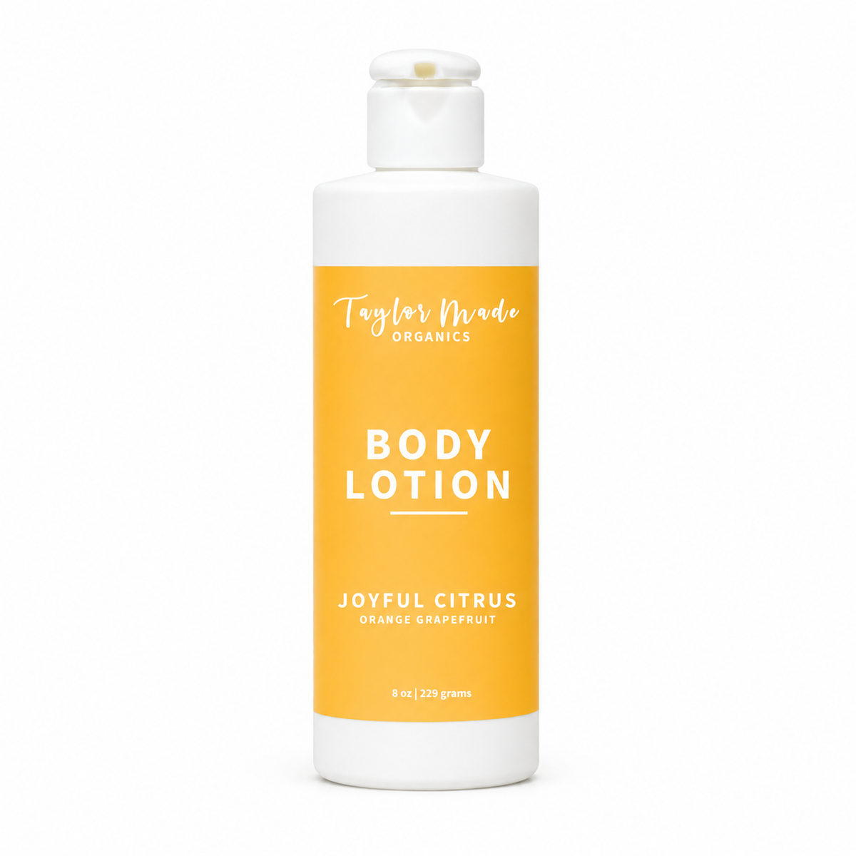 Joyful Citrus Lotion with Shea butter | Taylor Made Organics