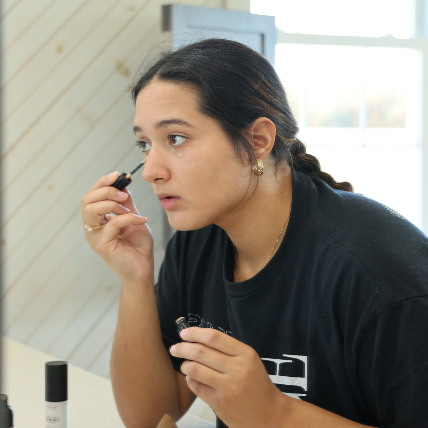 Liquid Concealer on model | Taylor Made Organics