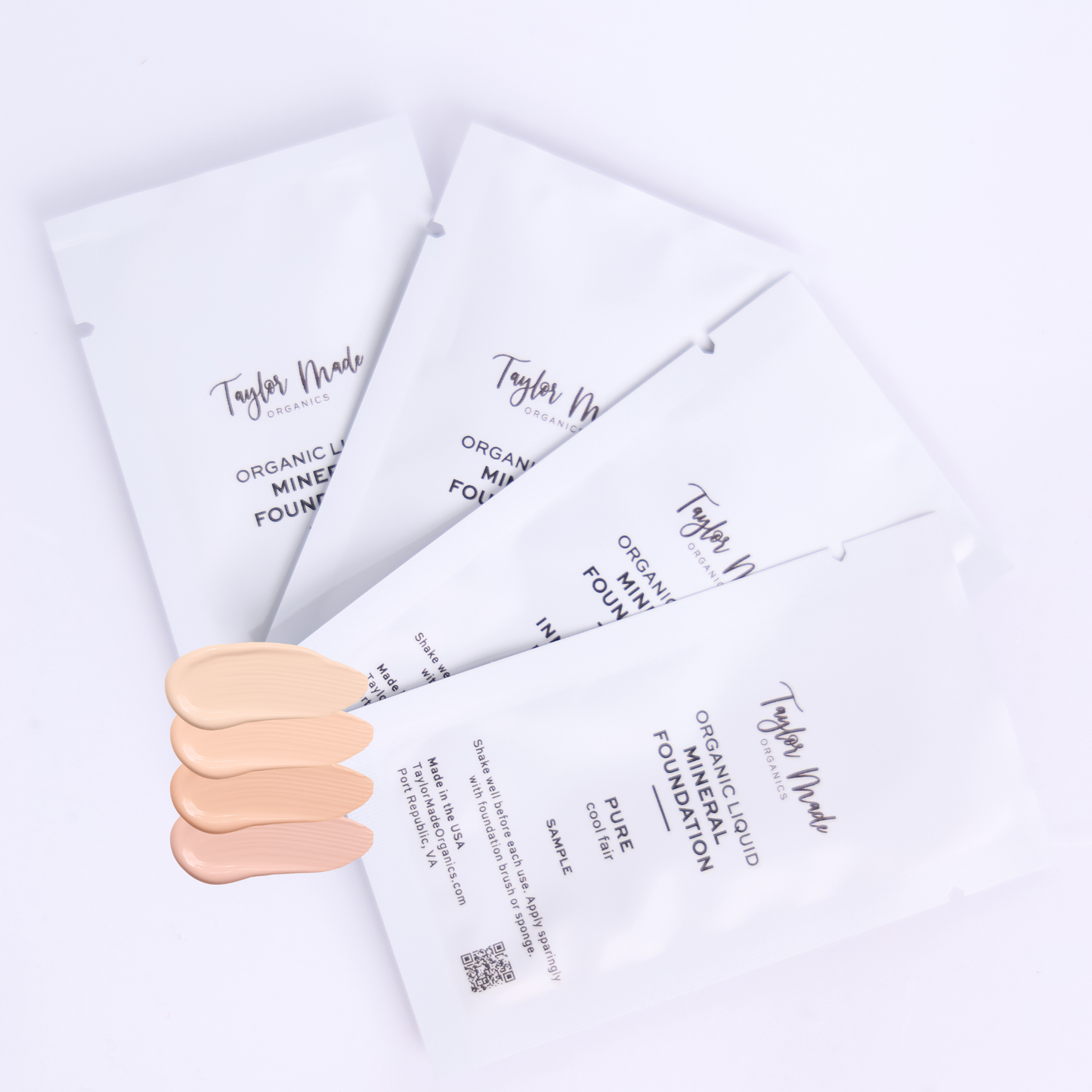 Liquid Foundation Sample Set | Taylor Made Organics
