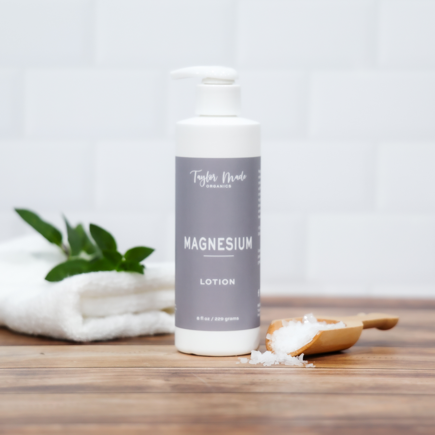 Magnesium Lotion | Taylor Made Organics