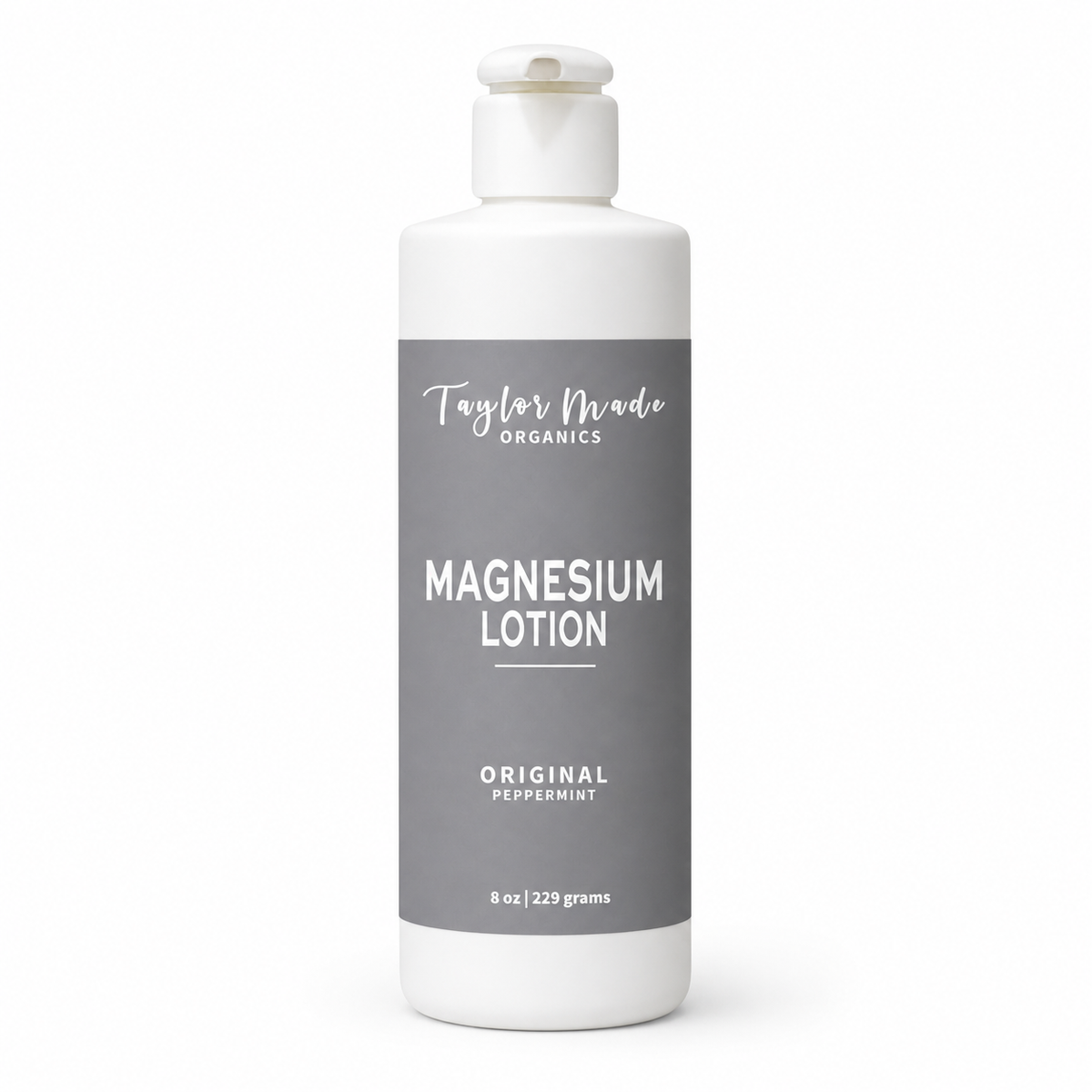 Magnesium Lotion muscle cramps | Taylor Made Organics