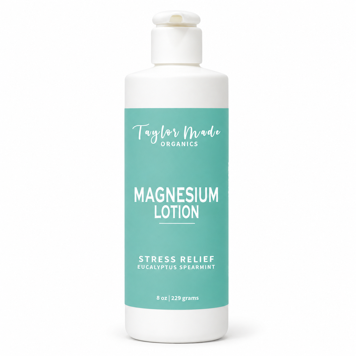 Magnesium Organic Lotion Stress Relief | Taylor Made Organics