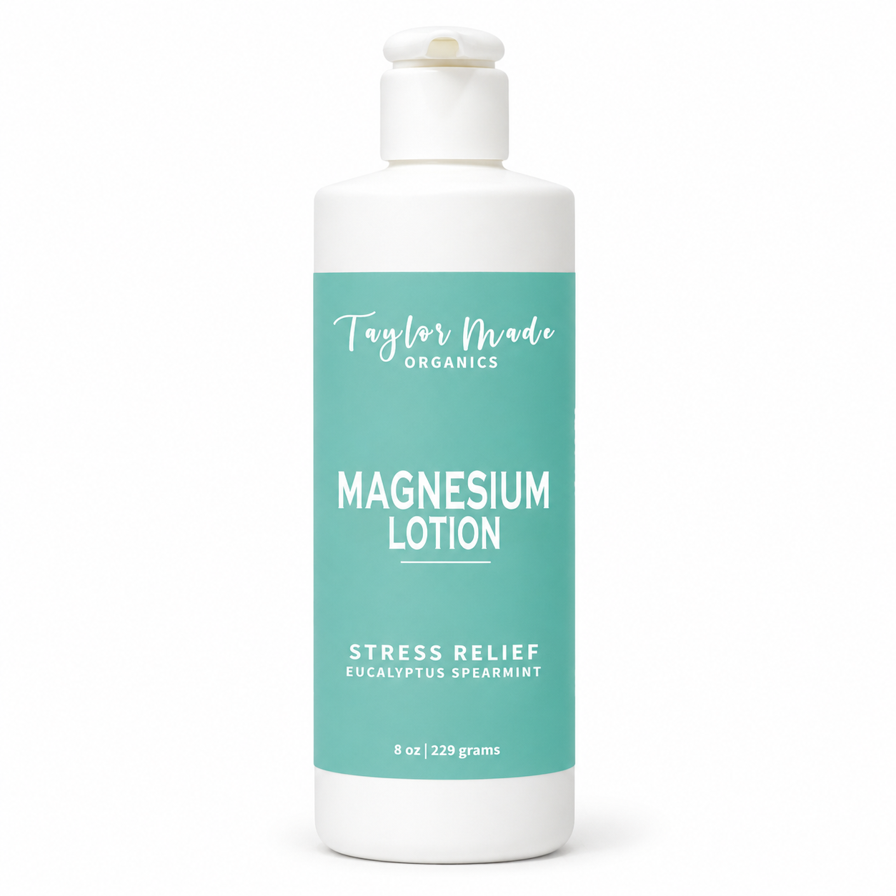 Magnesium Organic Lotion Stress Relief | Taylor Made Organics