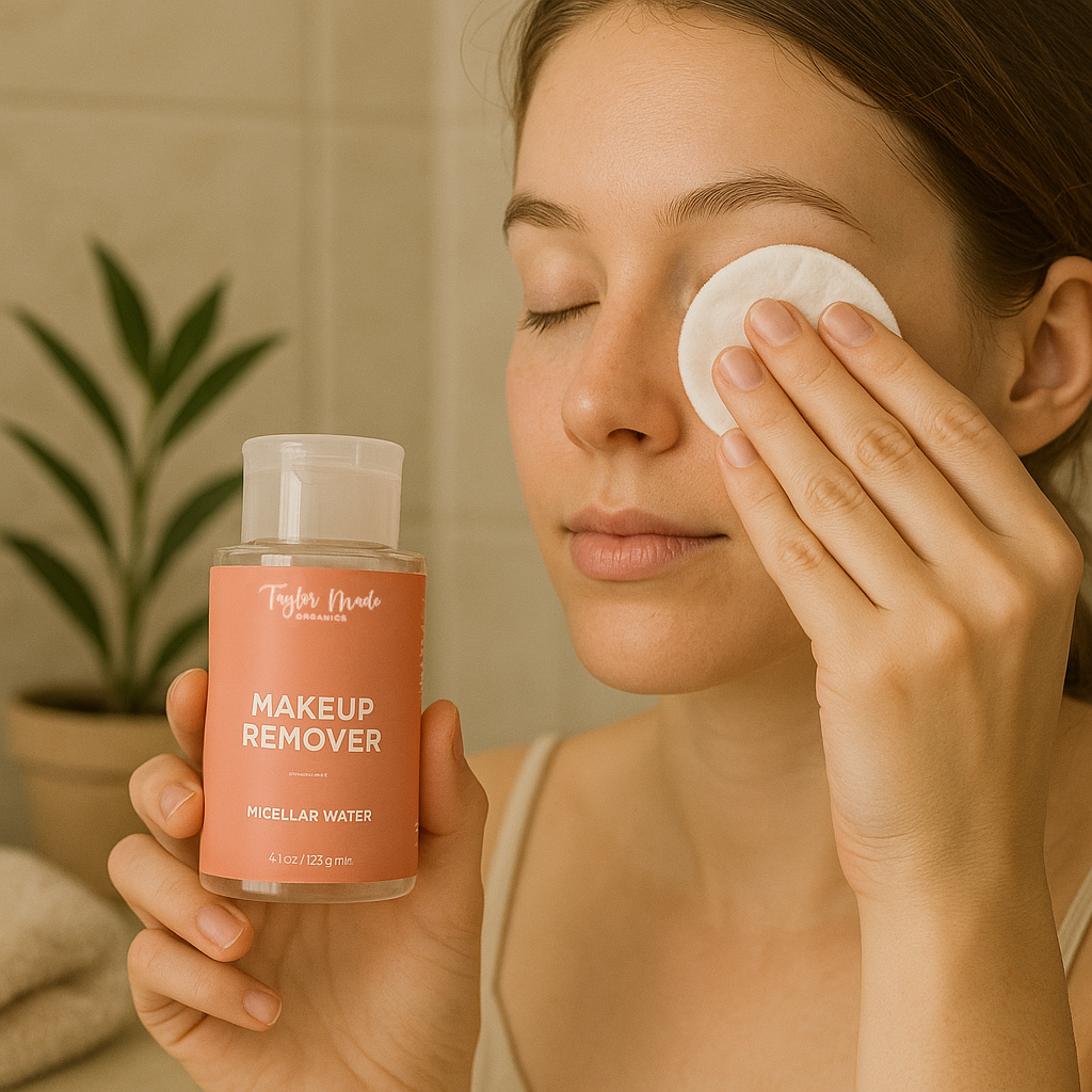 Makeup Remover with micellar water | Taylor Made Organics