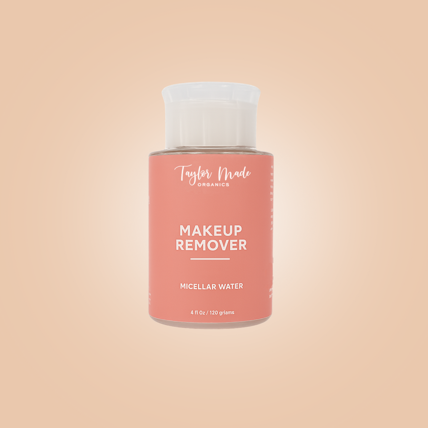 Makeup Remover with micellar water | Taylor Made Organics