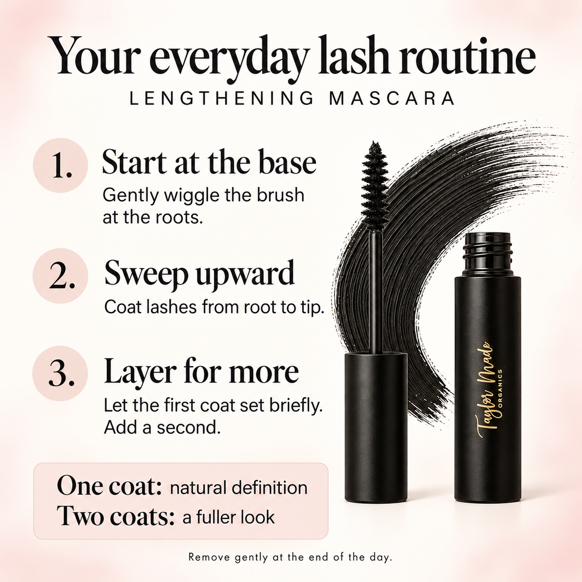 Botanical Mascara How to use | Taylor Made Organics