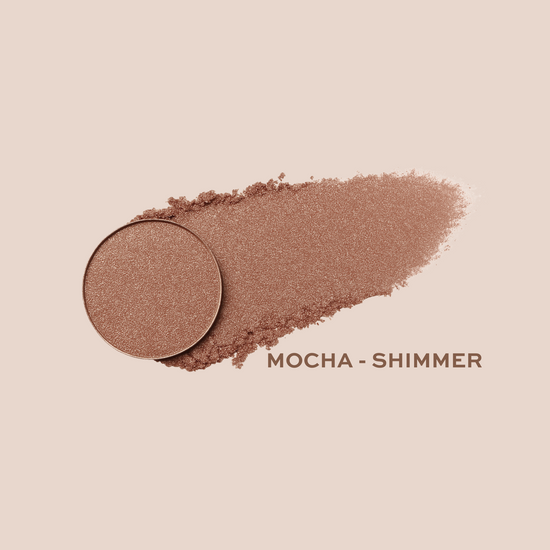 Mocha Mineral Eyeshadow - Talc-Free | Taylor Made Organics