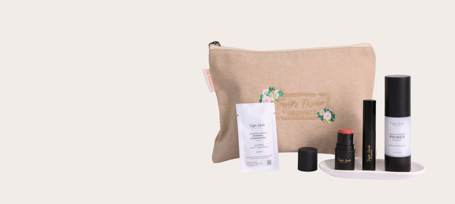 Organic Makeup Starter Kit Christmas Gift | Taylor Made Organics