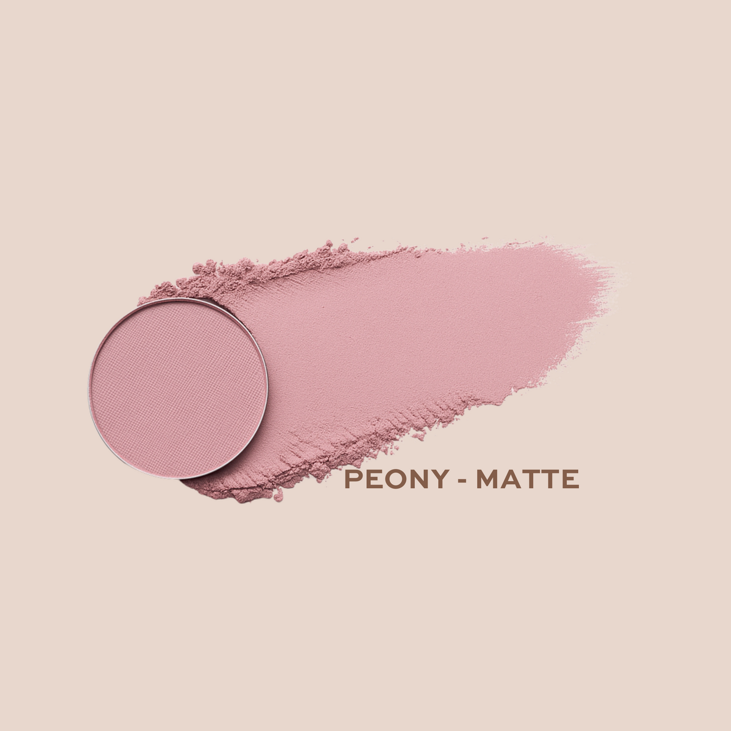 Peony Mineral Eyeshadow - Talc-Free | Taylor Made Organics