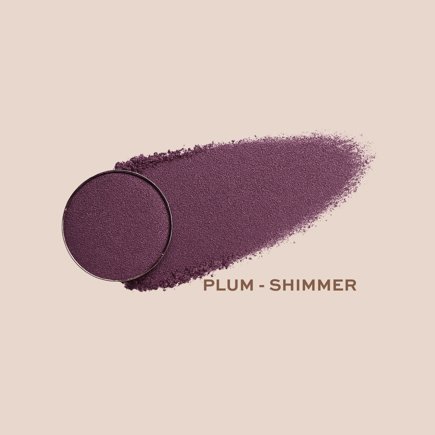 Plum Mineral Eyeshadow - Talc-Free | Taylor Made Organics